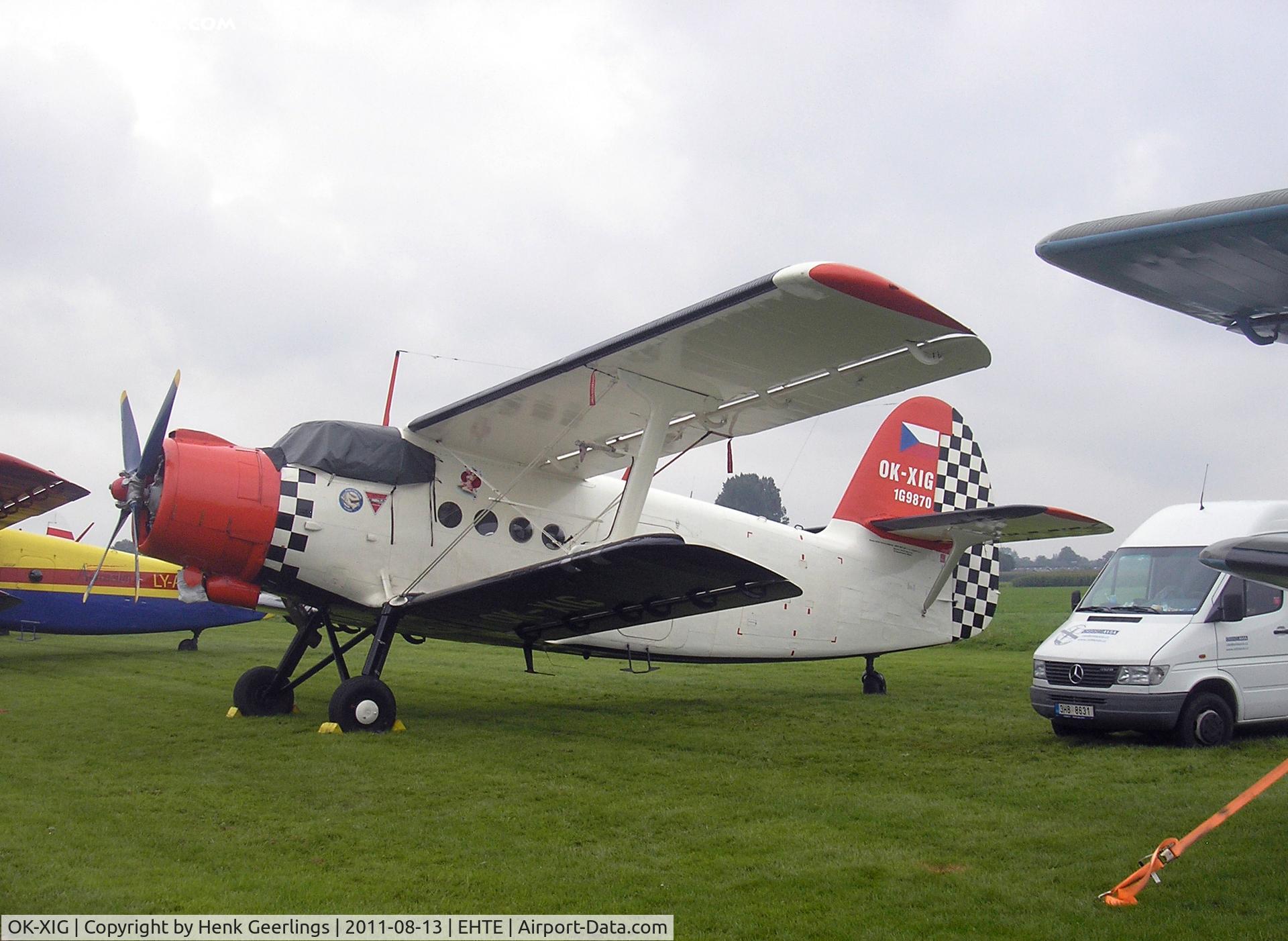 OK-XIG, 1968 PZL-Mielec An-2R C/N 1G98-70, 15th European AN-2 Meeting at Teuge Int'l Airport