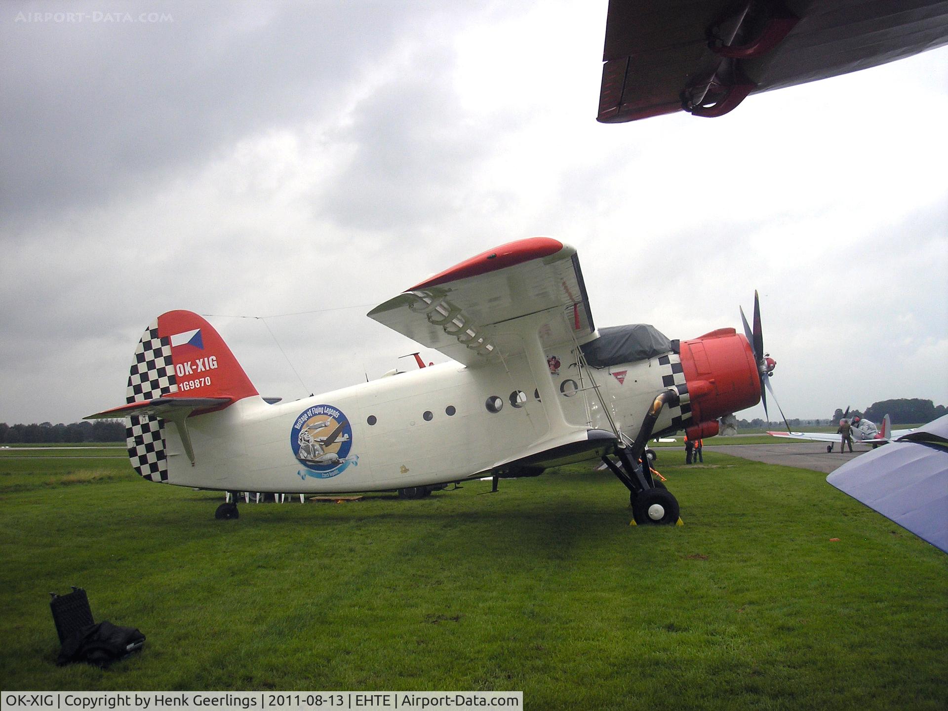 OK-XIG, 1968 PZL-Mielec An-2R C/N 1G98-70, 15th European AN-2 Meeting at Teuge Int'l Airport