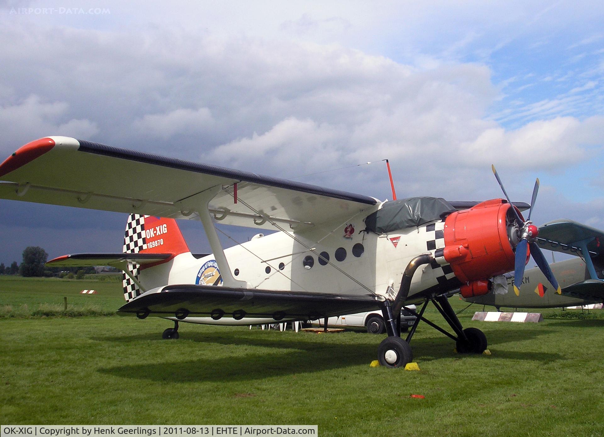 OK-XIG, 1968 PZL-Mielec An-2R C/N 1G98-70, 15th European AN-2 Meeting at Teuge Int'l Airport