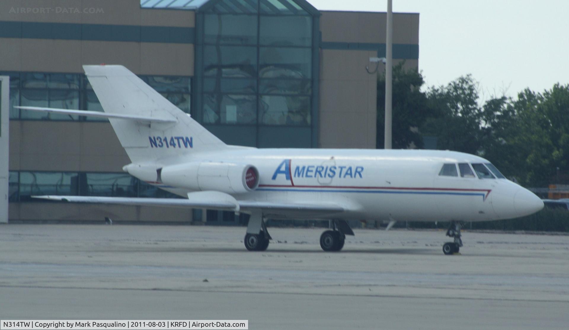 N314TW, 1974 Dassault Falcon (Mystere) 20E C/N 314, Falcon 20