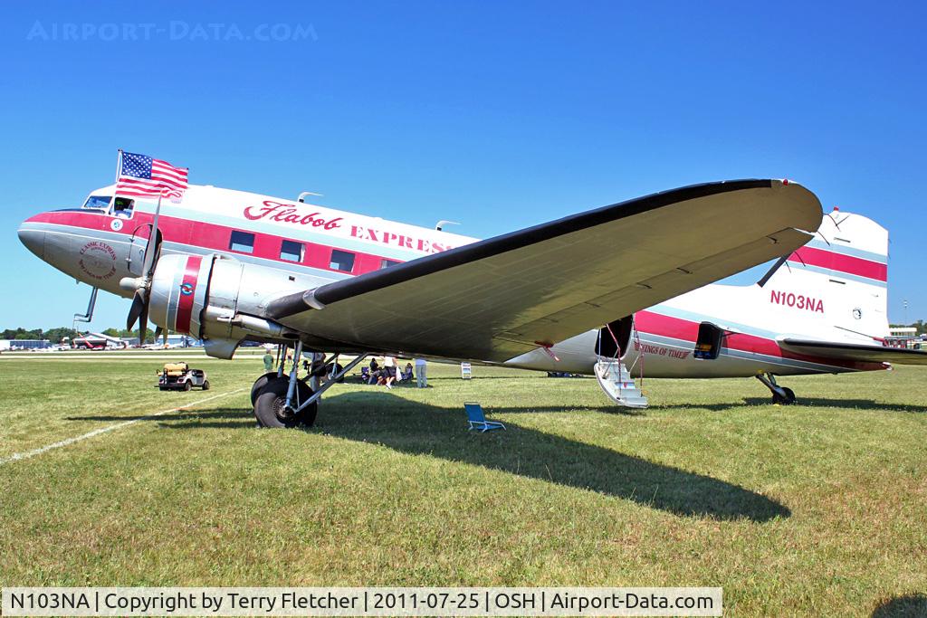 N103NA, 1945 Douglas DC-3C-S1C3G (C-47B) C/N 16821, 1942 Douglas C-47B, ex 42-23669 at 2011 Oshkosh