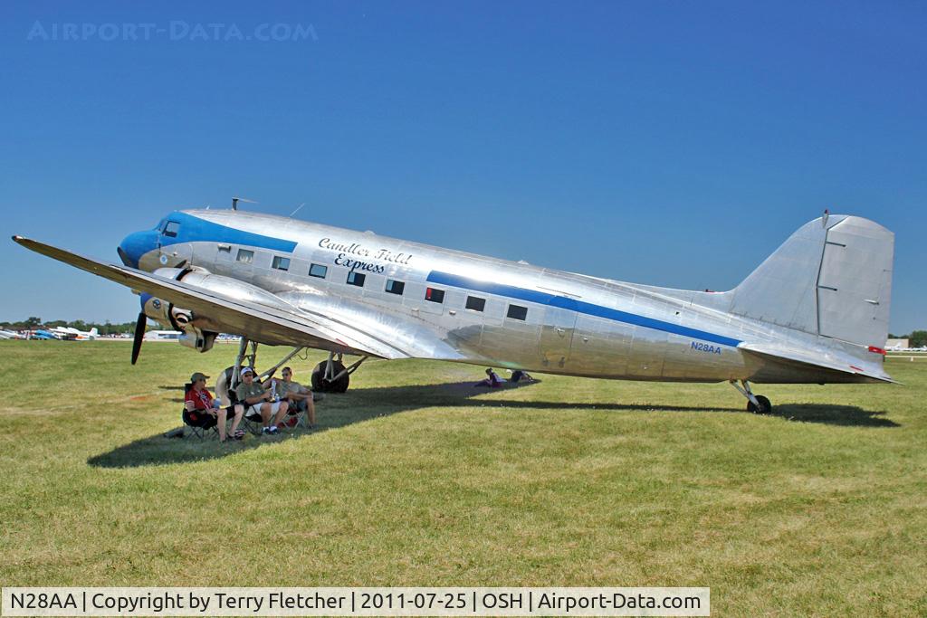 N28AA, 1940 Douglas DC-3A C/N 2239, 1940 Douglas DC3A, c/n: 2239 USAF 43-2238