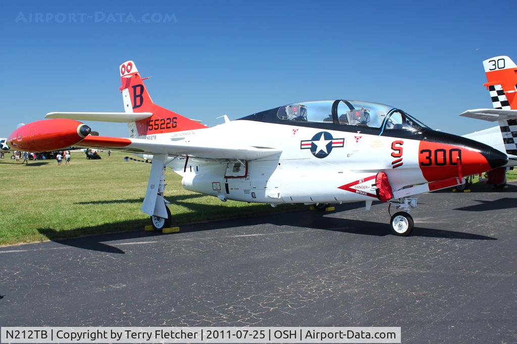 N212TB, 1968 Rockwell T-2B Buckeye C/N 310-21, 1968 Rockwell / Prineas ROCKWELL T-2B, ex Bu 155226