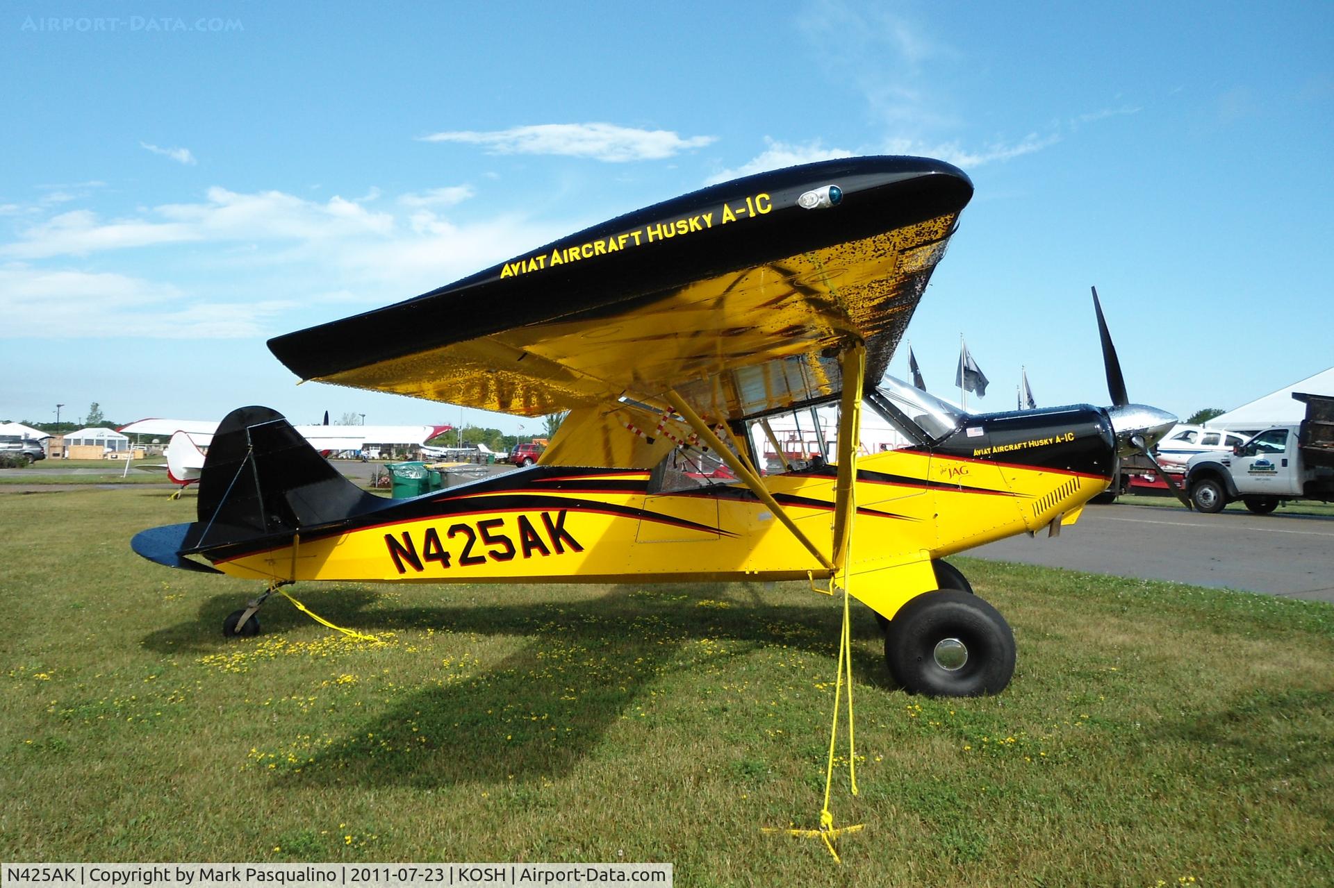 N425AK, Aviat A-1C-180 Husky C/N 3128, Aviat A-1C-180