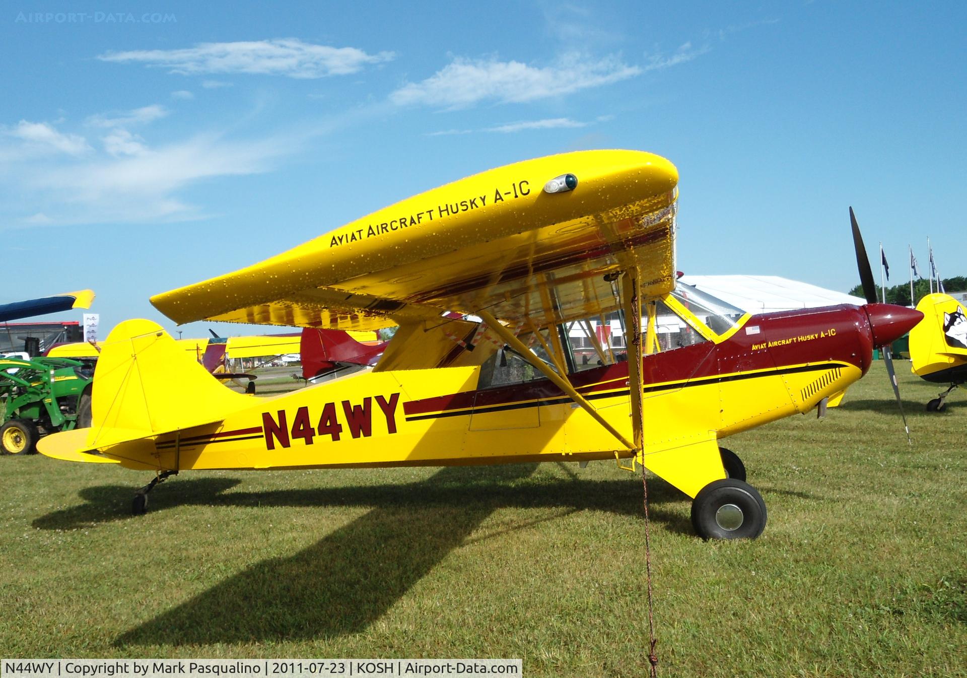 N44WY, 2008 Aviat A-1C-180 Husky C/N 3009, Aviat A-1C-180