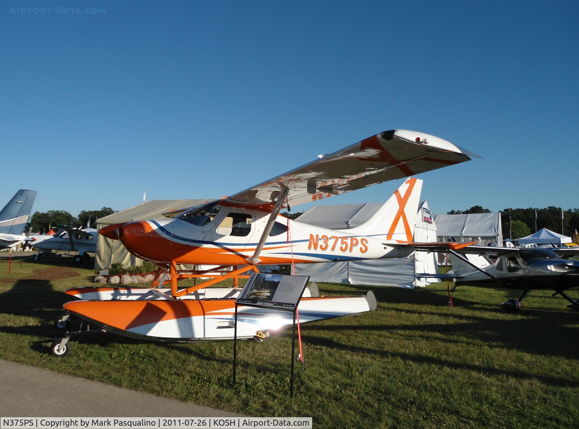 N375PS, Glasair GS-2 Sportsman C/N 7195, Glastar GS-2 Sportsman