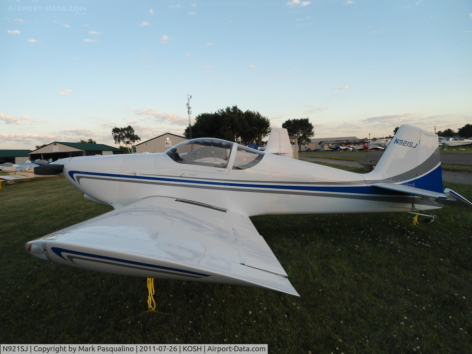 N921SJ, Vans RV-6 C/N 20208, Aventura II
