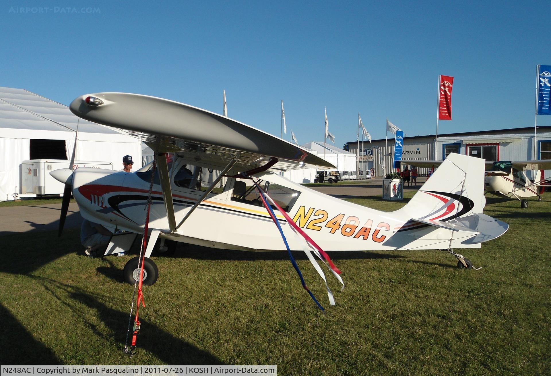 N248AC, 2011 American Champion 7GCBC C/N 1464-2011, American Champion 7GCBC