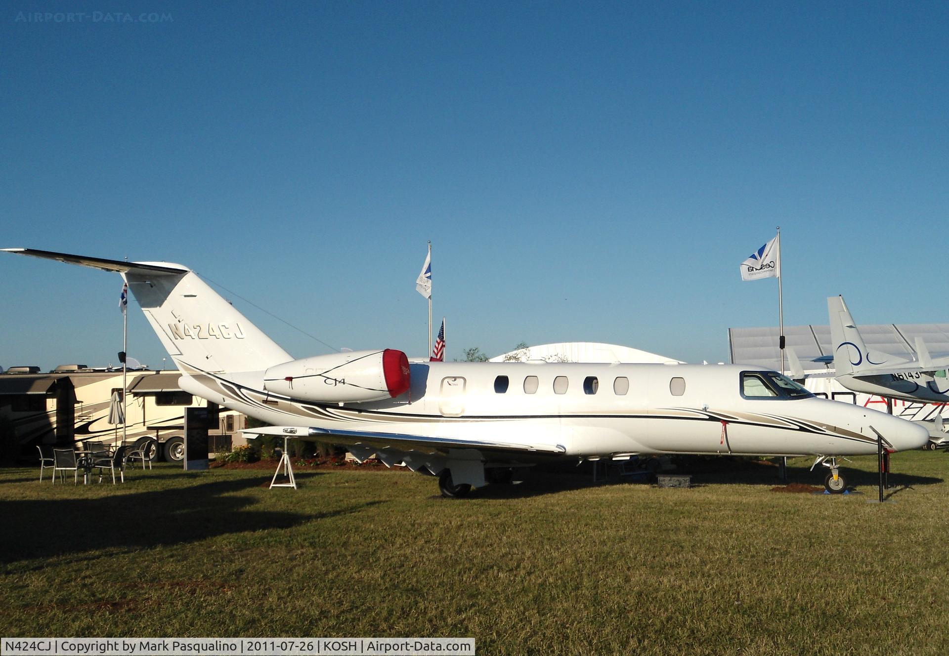 N424CJ, 2011 Cessna 525C CitationJet CJ4 C/N 525C-0024, Cessna 525C