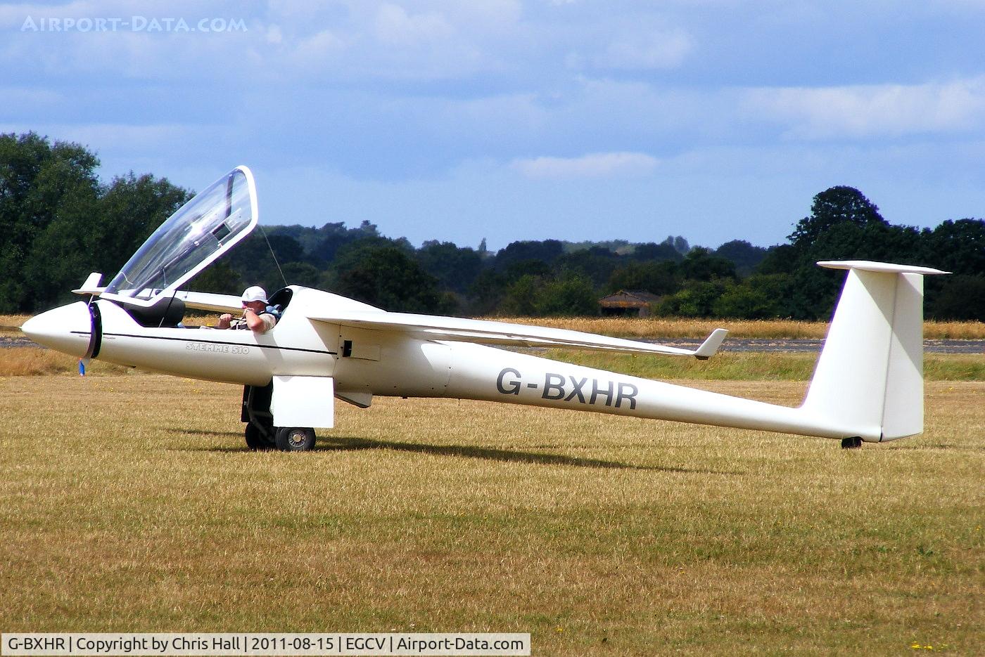 G-BXHR, 1997 Stemme S-10V C/N 14-030, powered glider at Sleap