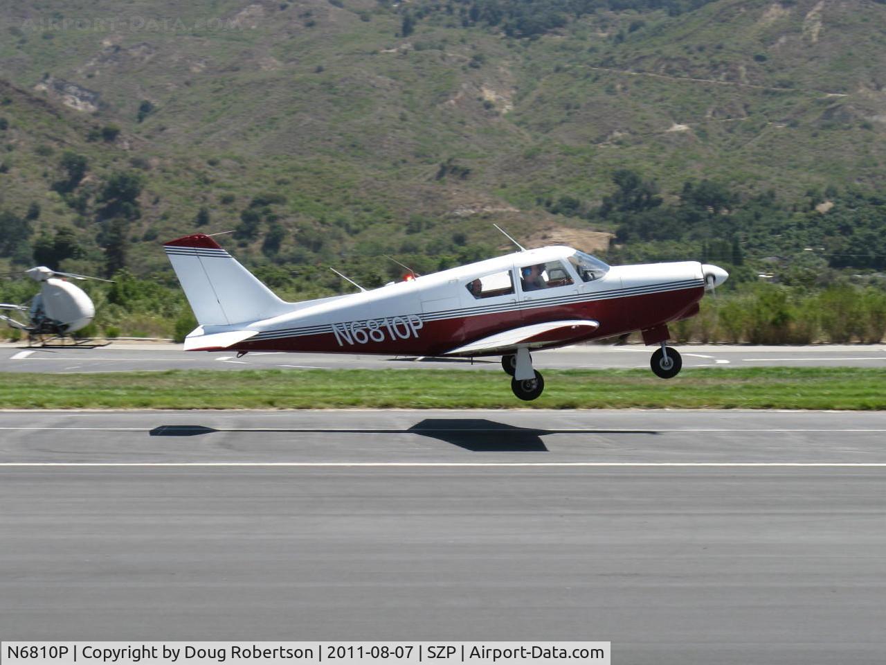 N6810P, 1960 Piper PA-24-250 Comanche C/N 24-1943, 1960 Piper PA-24-250 COMANCHE, Lycoming O-540-A1A5 250 Hp, takeoff Rwy 22