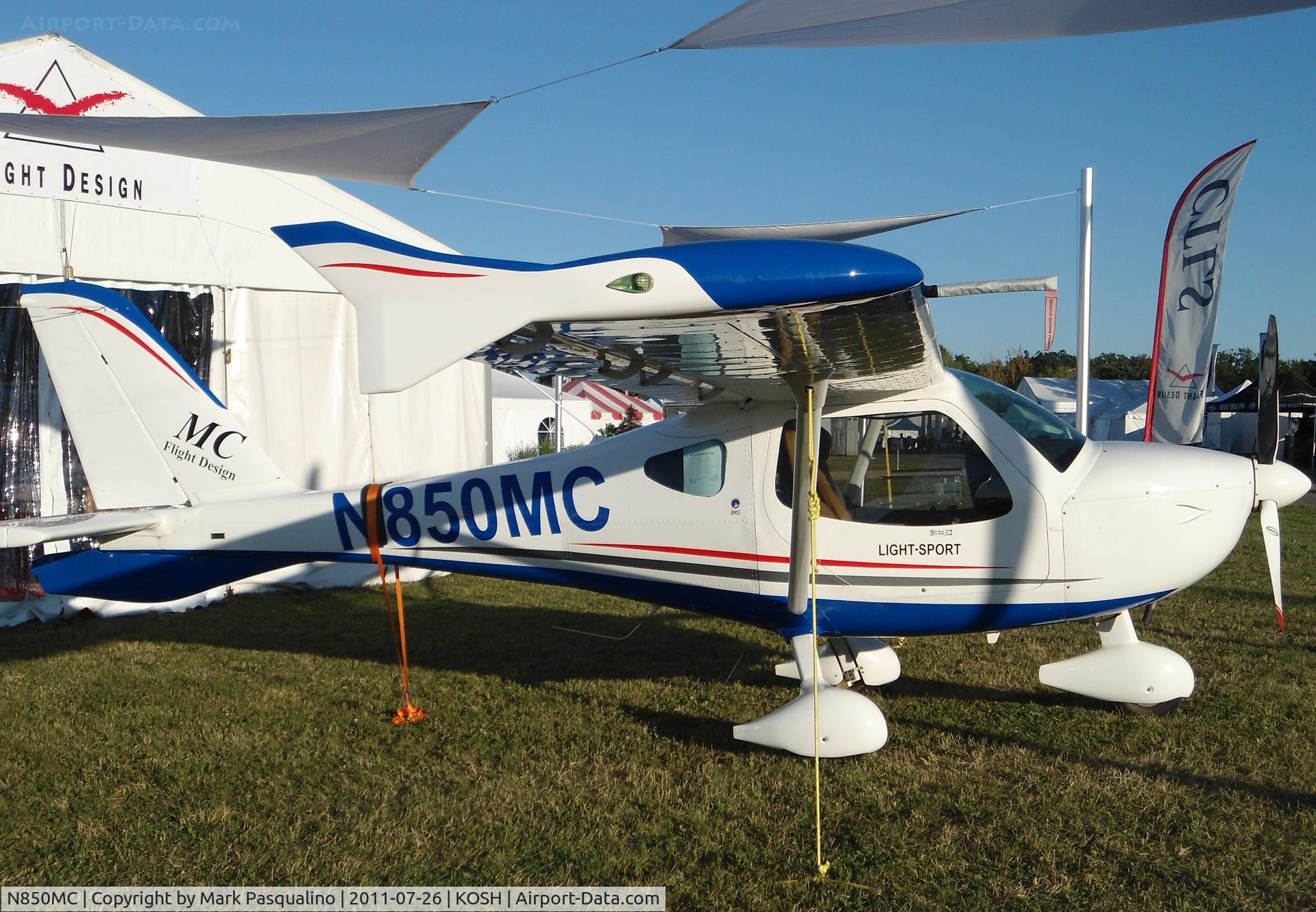 N850MC, Flight Design MC C/N A-08-03-02, Flight Design MC