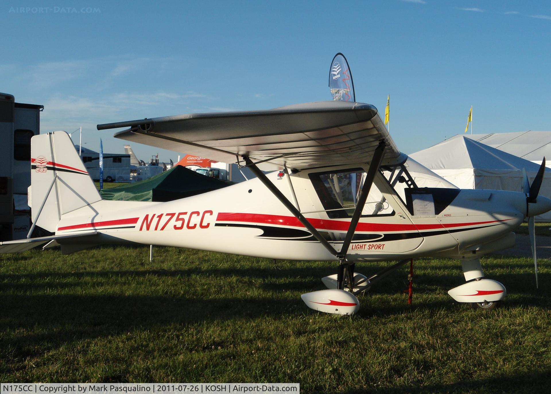 N175CC, 2011 Comco Ikarus C42E C/N 1105-7159, Ikarus C42E