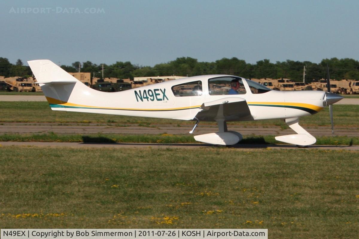 N49EX, 1997 Wheeler Express FT C/N 01, Departing Airventure 2011.