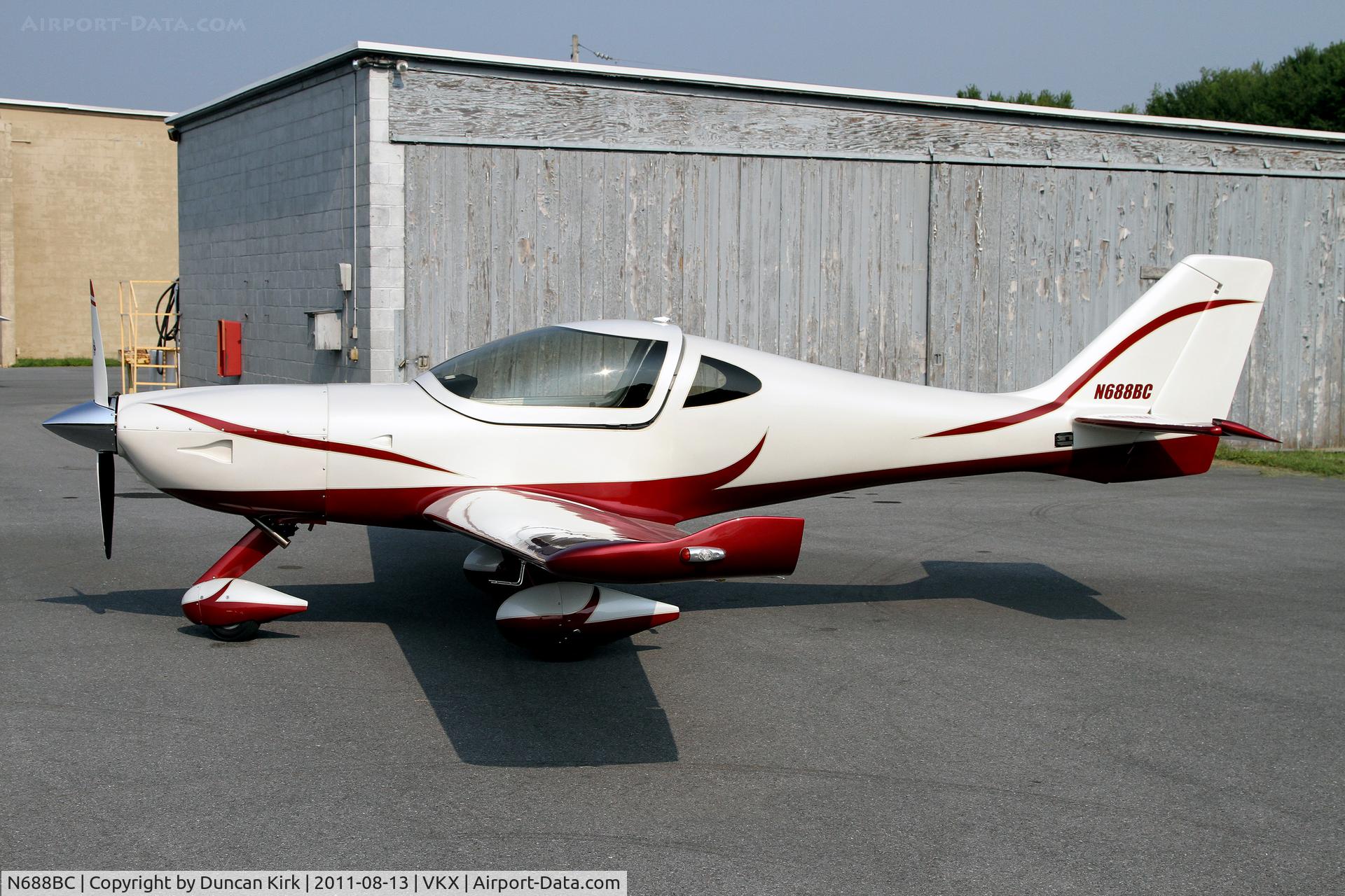 N688BC, Arion Lightning LS-1 C/N 00051, Potomac Airpark fly-in visitor