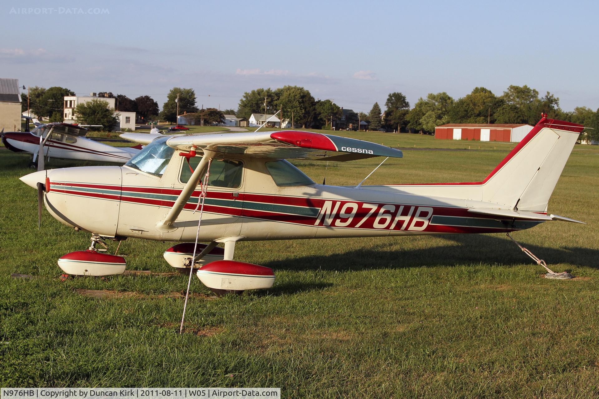 N976HB, 1973 Cessna 150L C/N 15074983, At the famous Gettysburg where I had to photograph at least one plane