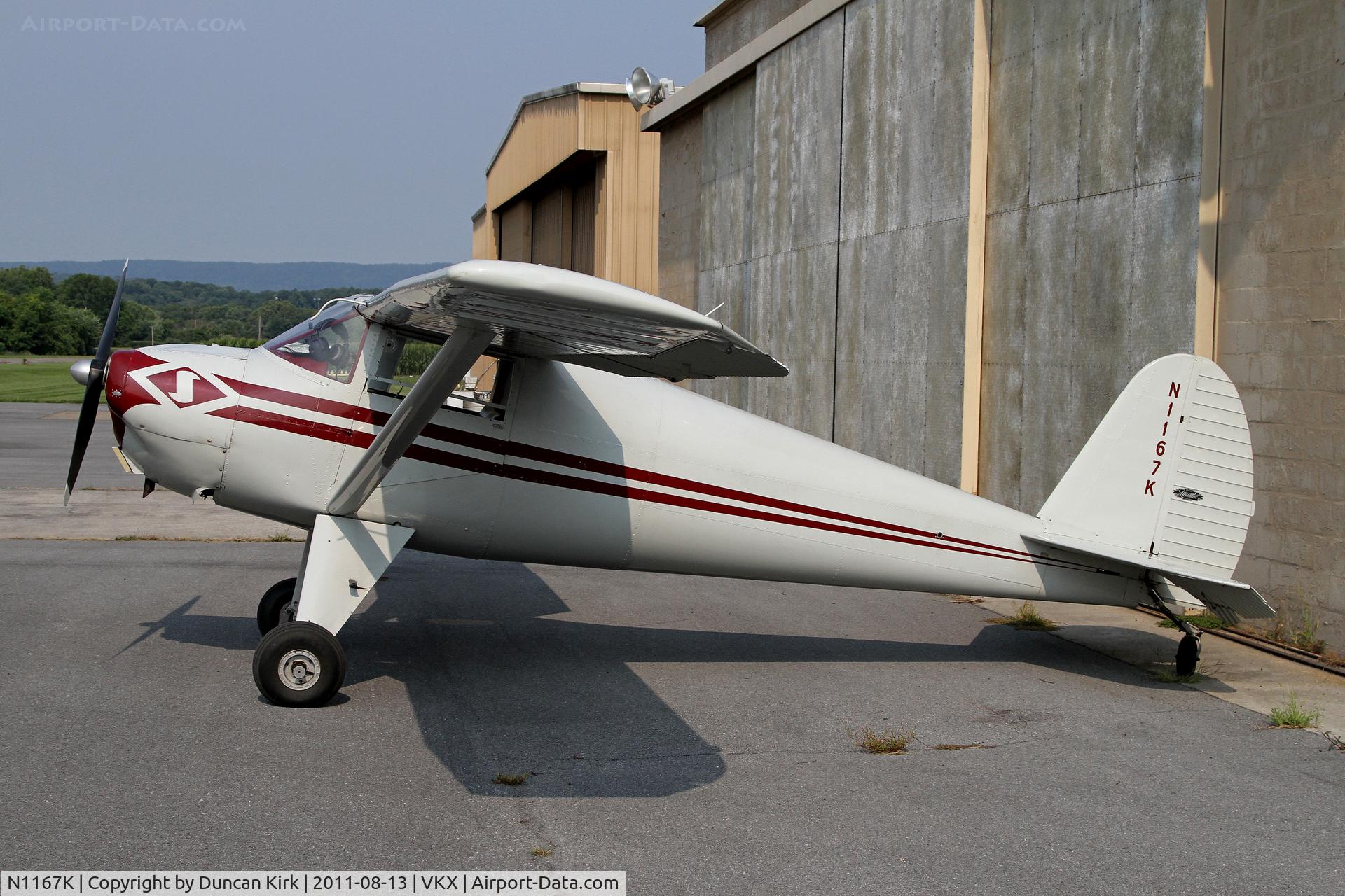 N1167K, 1946 Luscombe 8A C/N 3894, Fly-in visitor
