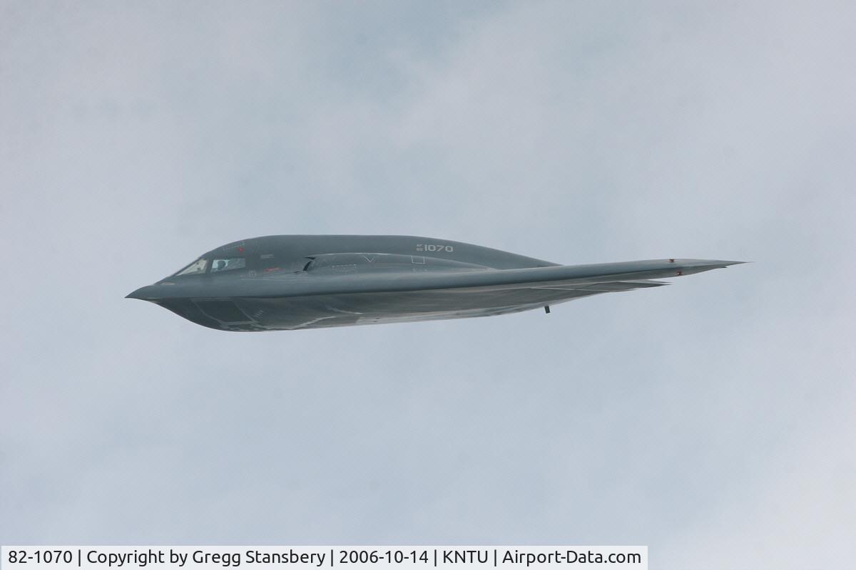 82-1070, 1982 Northrop Grumman B-2A Spirit C/N 1005/AV-5, B-2 Spirit flyby during Oceana airshow in 2006.