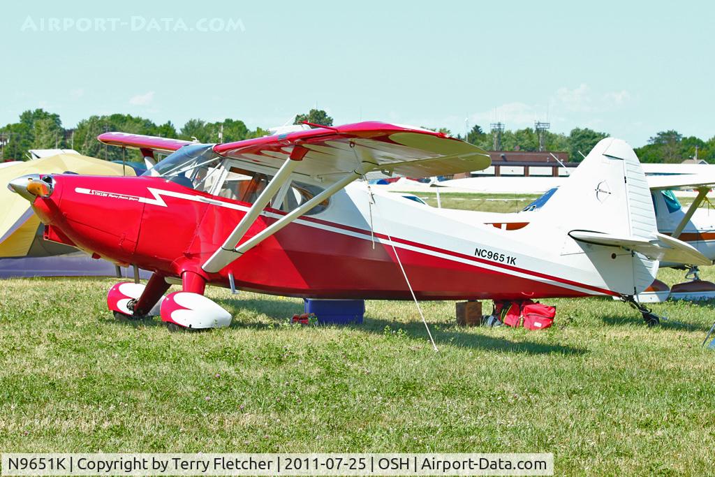 N9651K, 1947 Stinson 108-2 Voyager C/N 108-2651, 1947 Stinson 108-2, c/n: 108-2651 at 2011 Oshkosh