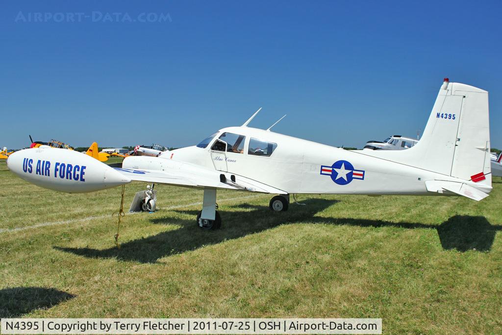 N4395, 1958 Cessna U-3A Blue Canoe (310A) C/N 38114, 1958 Cessna 310A, c/n: 38114 at 2011 Oshkosh
