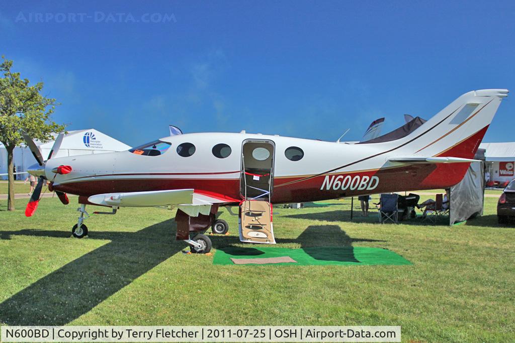 N600BD, 2008 AIR Epic LT C/N 019, 2008 Air Epic 600bd Llc EPIC LT, c/n: 019 at 2011 Oshkosh