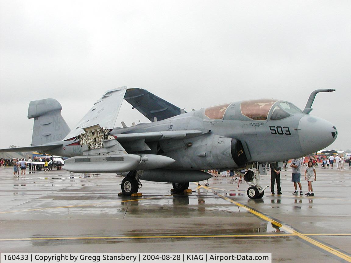 160433, Grumman EA-6B Prowler C/N P-61, What a wet airshow this was, at least there were some good looking aircraft to photograph between showers.