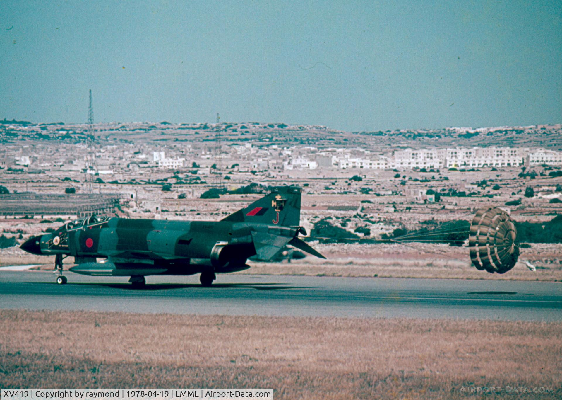 XV419, 1969 McDonnell Douglas Phantom FGR2 C/N 3045, Phantom FGR2 XV419/J 111Sqd RAF