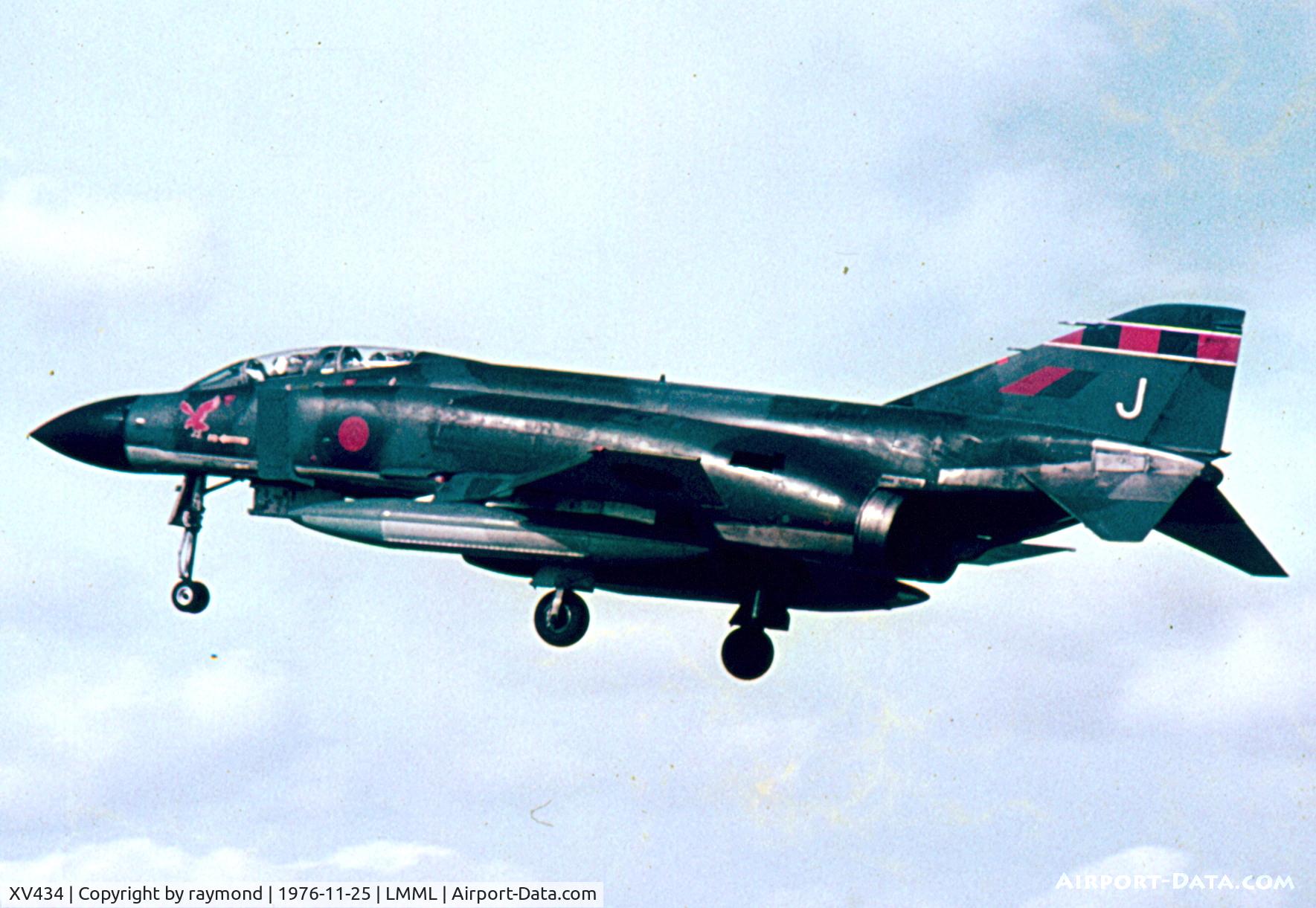 XV434, 1969 McDonnell Douglas Phantom FGR2 C/N 3167/9264, Phantom XV434/J 23Sqd RAF
