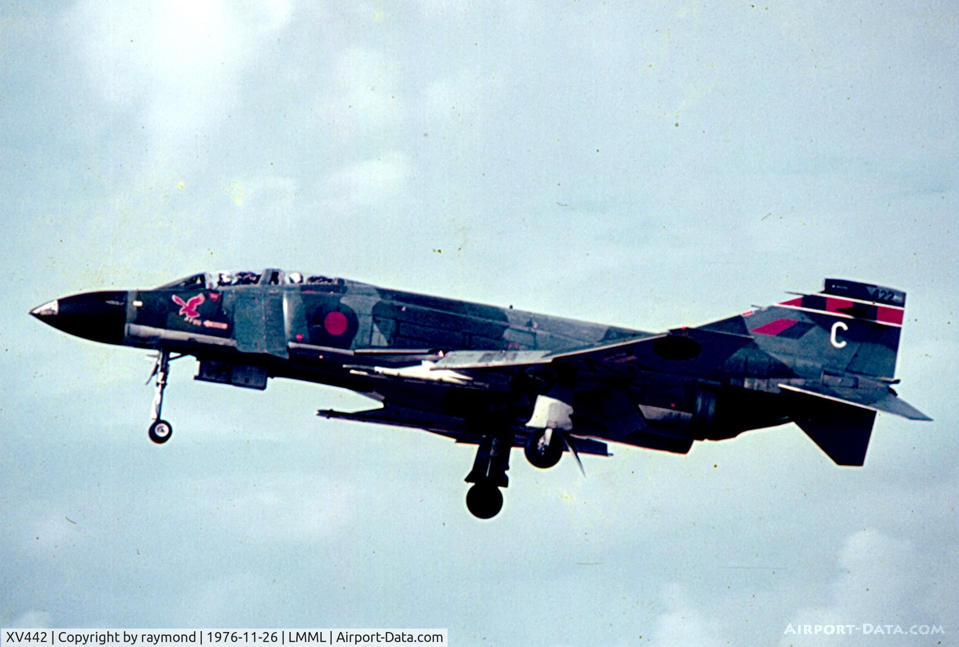 XV442, 1969 McDonnell Douglas Phantom FGR2 C/N 3226/9272, Phantom FGR2 XV442/C 23Sqd RAF