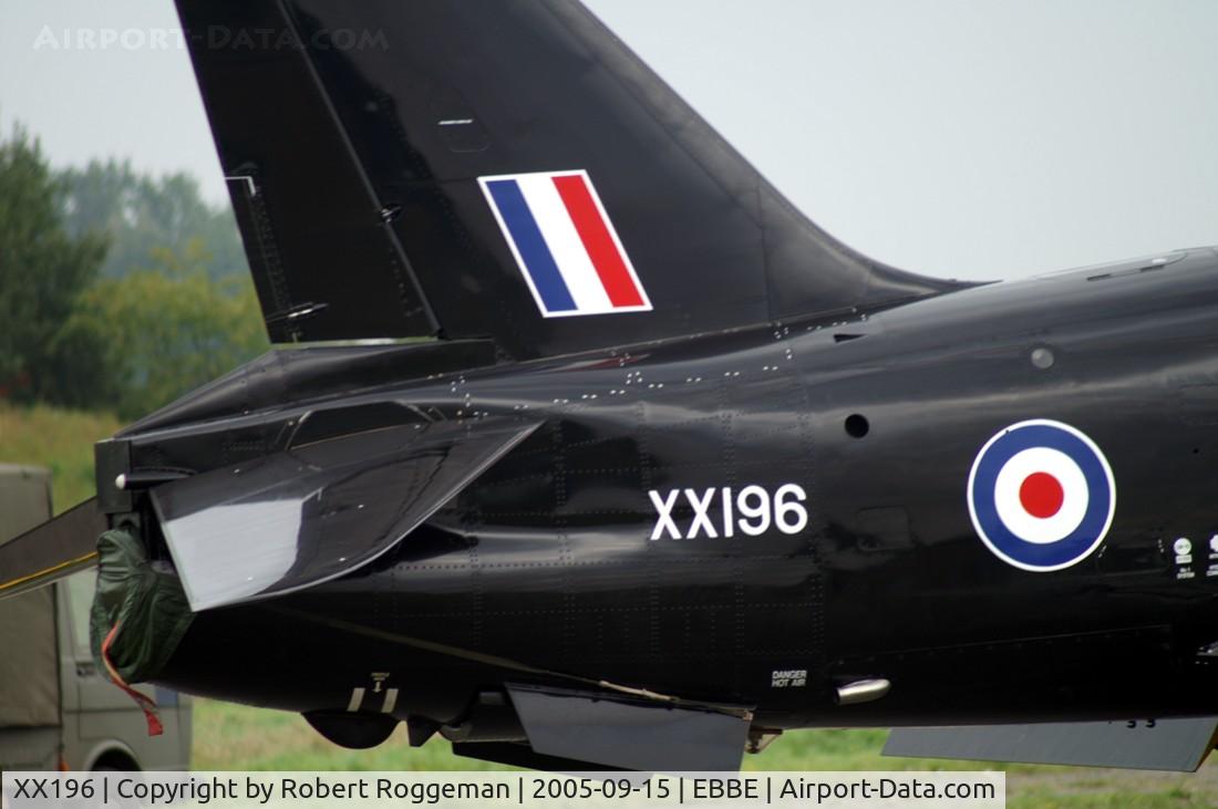 XX196, 1978 Hawker Siddeley Hawk T.1A C/N 043/312043, Trainersmeet.RAF 4 FTS.