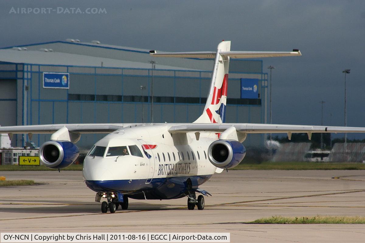 OY-NCN, 2001 Fairchild Dornier 328-310 328JET C/N 3193, British Airways, operated by Sun Air