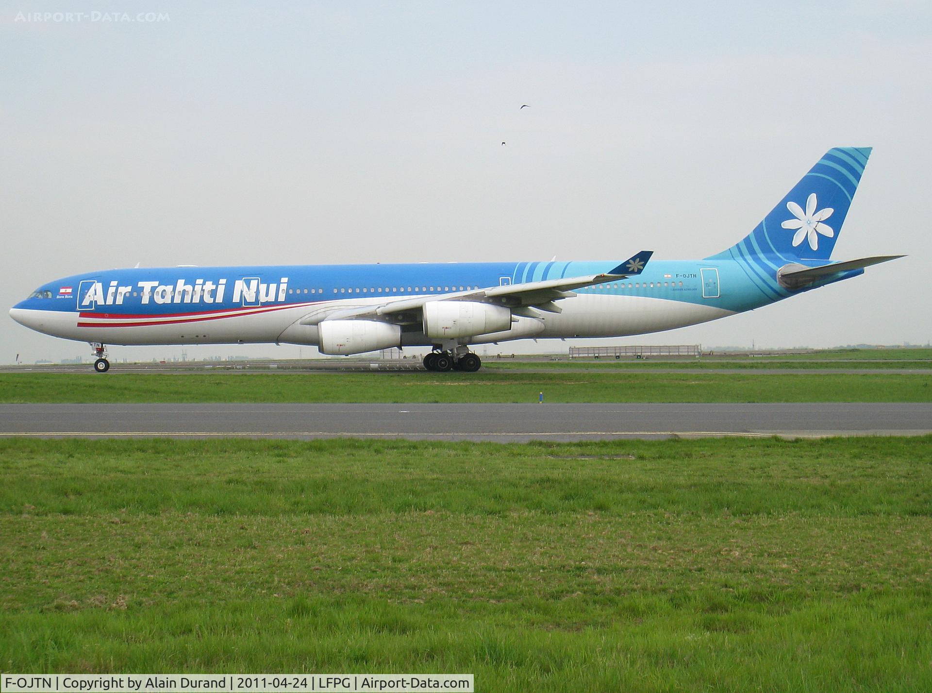 F-OJTN, 2001 Airbus A340-313 C/N 395, For some reasons of practicability, Air Tahiti Nui uses Tahiti Airlines as its call sign