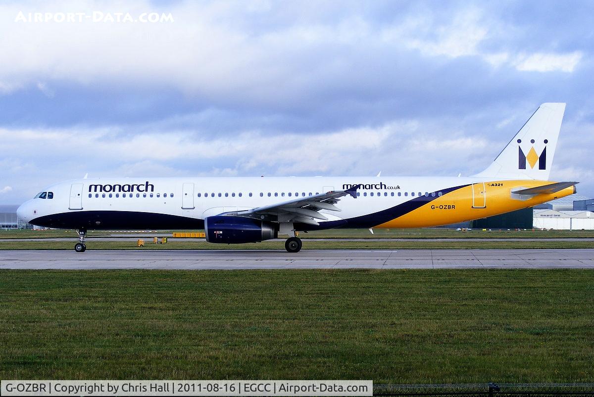 G-OZBR, 2002 Airbus A321-231 C/N 1794, Monarch