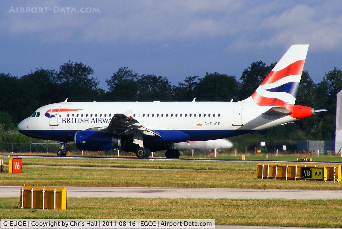 G-EUOE, 2001 Airbus A319-131 C/N 1574, British Airways