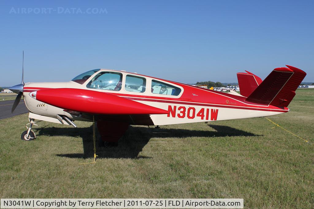 N3041W, 1968 Beech V35A Bonanza C/N D-8824, 1968 Beech V35A, c/n: D-8824 at Fond Du Lac