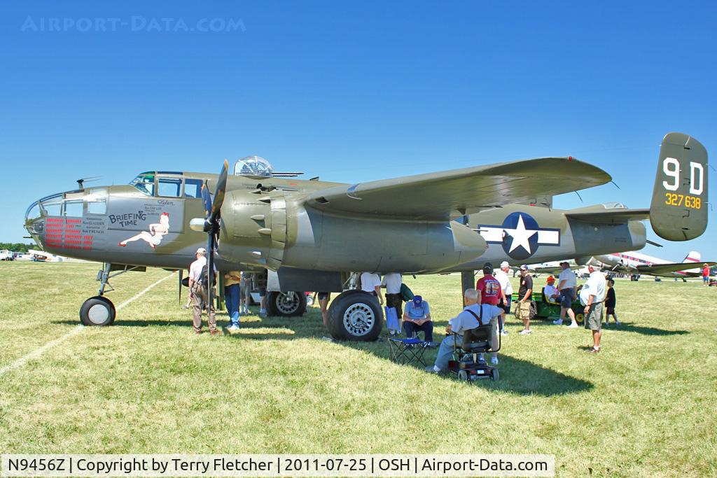 N9456Z, 1943 North American TB-25N Mitchell C/N 108-33214, 1943 North American TB-25N, c/n: 44-29939 at 2011 Oshkosh