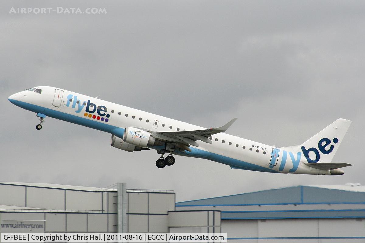 G-FBEE, 2007 Embraer 195LR (ERJ-190-200LR) C/N 19000093, flybe