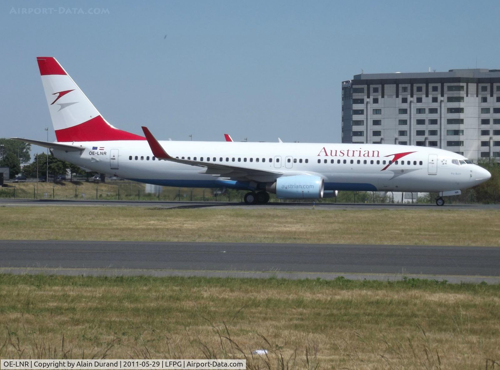 OE-LNR, 2005 Boeing 737-8Z9 C/N 33833, Delivered new to Lauda Air