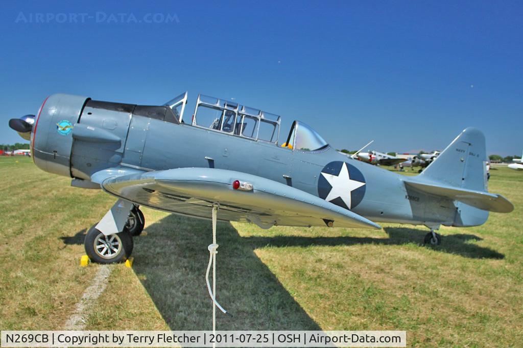 N269CB, 1945 North American SNJ-6 Texan C/N 121-43077, 1945 North American SNJ-6, c/n: 121-43077
at 2011 Oshkosh