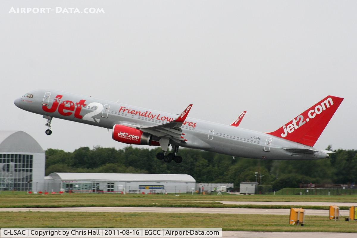 G-LSAC, 1992 Boeing 757-23A C/N 25488, Jet2.