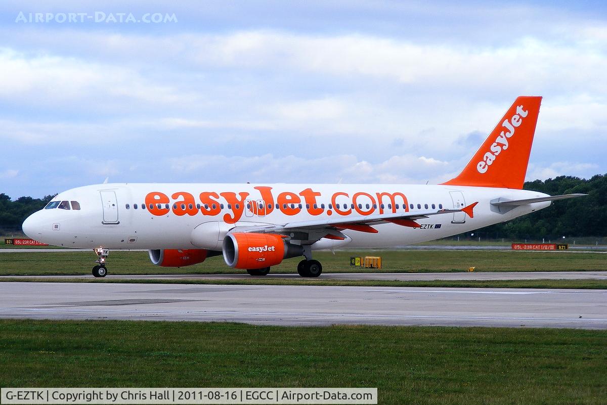 G-EZTK, 2009 Airbus A320-214 C/N 3991, easyJet