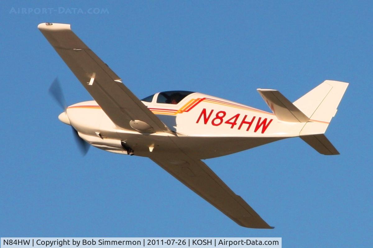 N84HW, 1986 Stoddard-Hamilton Glasair C/N 385, Departing Airventure 2011.