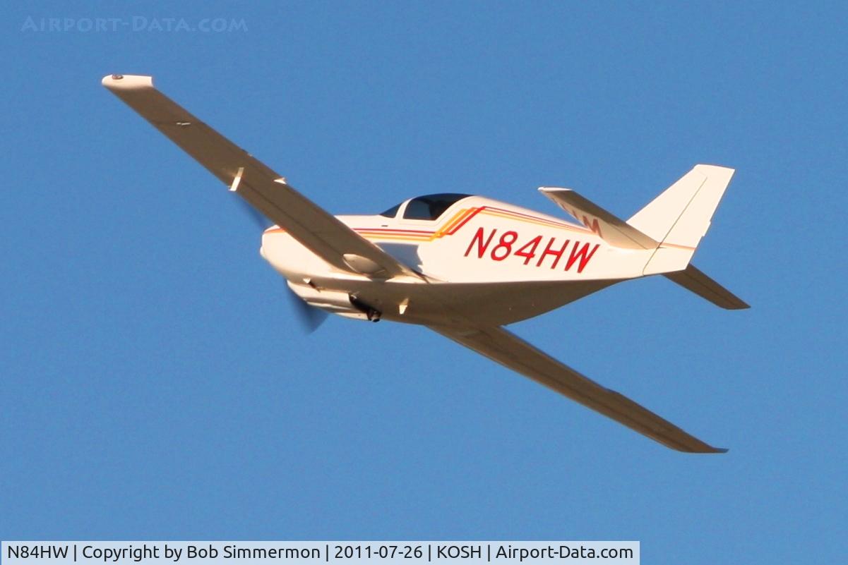 N84HW, 1986 Stoddard-Hamilton Glasair C/N 385, Departing Airventure 2011.