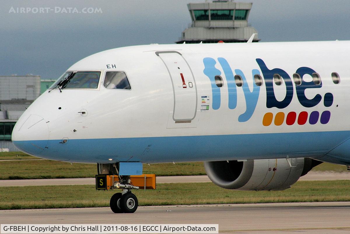 G-FBEH, 2007 Embraer 195LR (ERJ-190-200LR) C/N 19000128, flybe