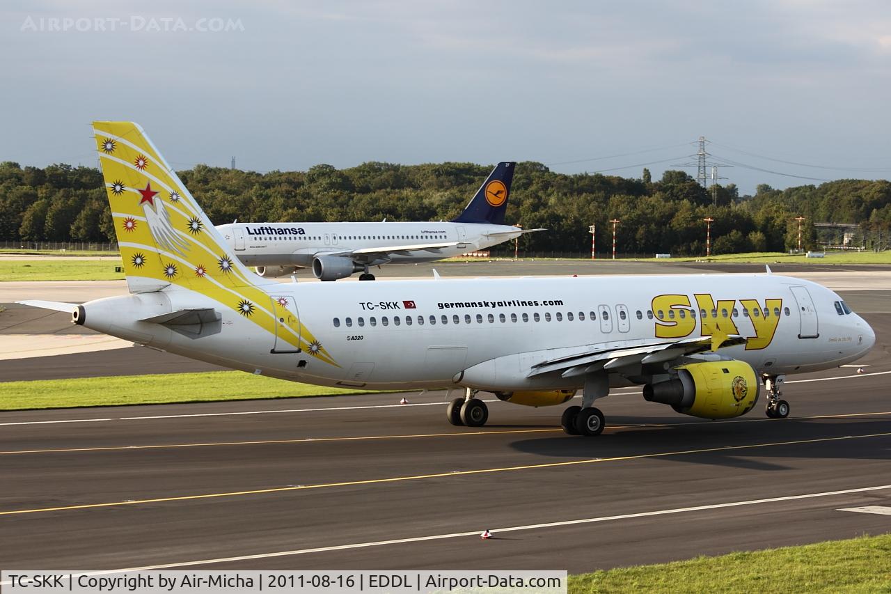 TC-SKK, 1990 Airbus A320-211 C/N 148, German Sky Airlines, Airbus A320-211, CN: 0148