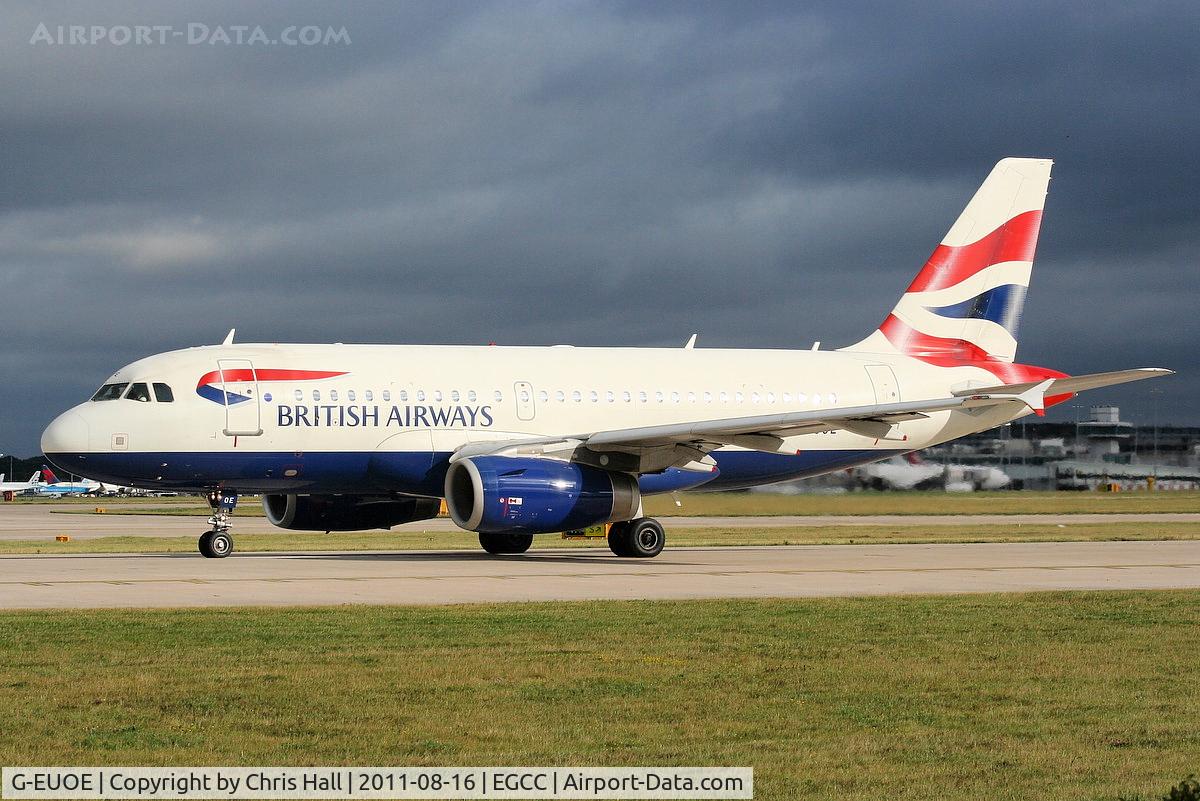 G-EUOE, 2001 Airbus A319-131 C/N 1574, British Airways