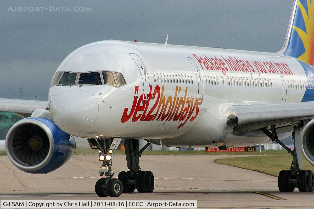 G-LSAM, 1992 Boeing 757-204 C/N 26966, Jet2 Holidays