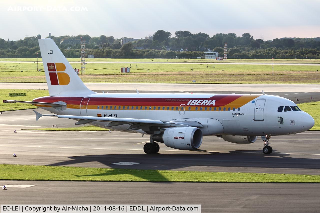 EC-LEI, 2008 Airbus A319-111 C/N 3744, Iberia, Airbus A319-111, CN: 3744, Name: Vison Europeo