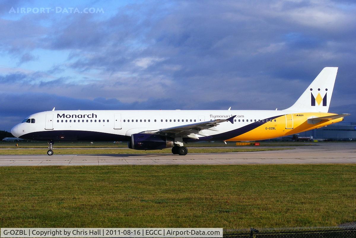 G-OZBL, 1998 Airbus A321-231 C/N 864, Monarch