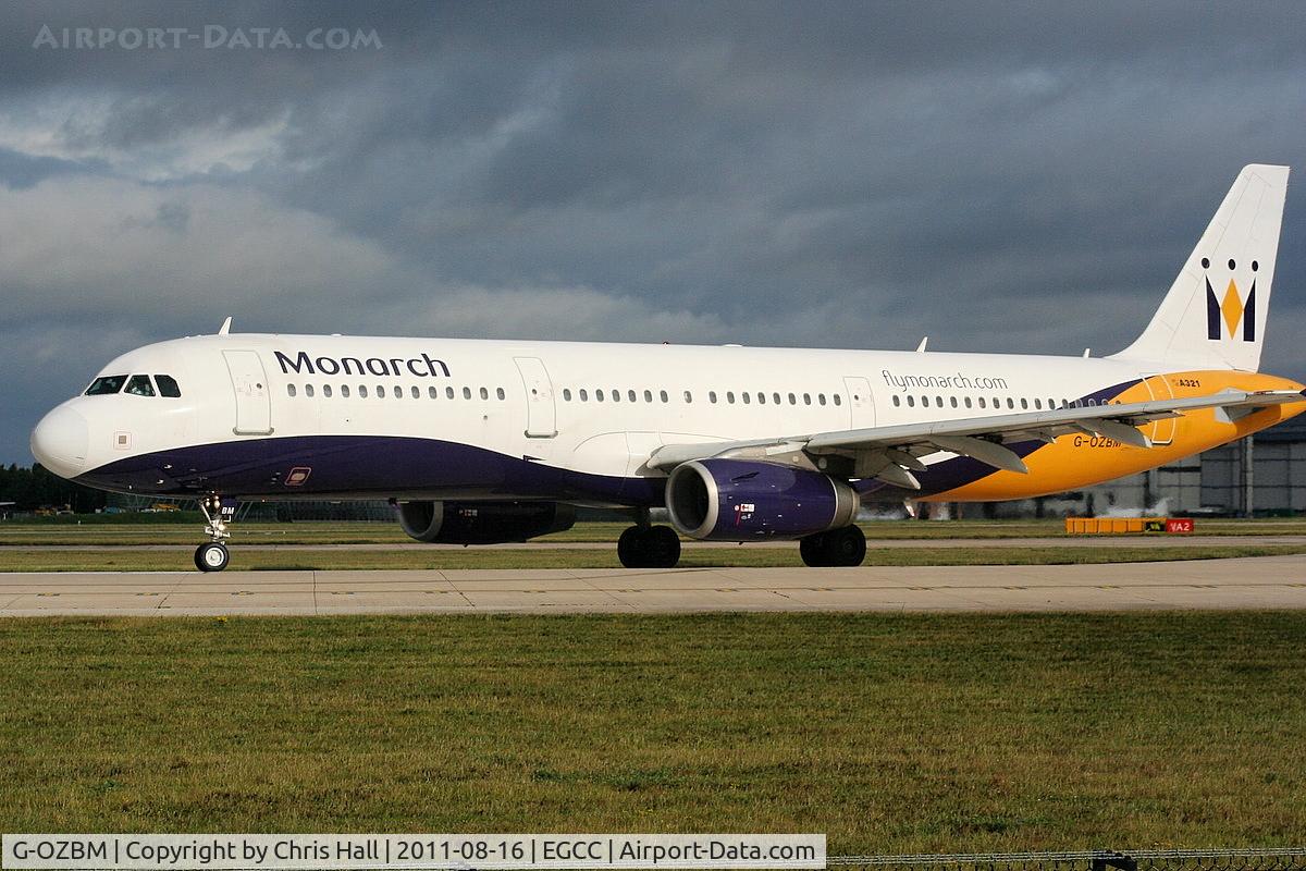 G-OZBM, 1999 Airbus A321-231 C/N 1045, Monarch